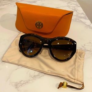 TORY BURCH Tortoise Shell Sunglasses